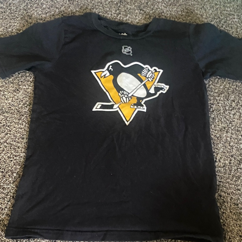 Kids Black Graphic T-Shirt